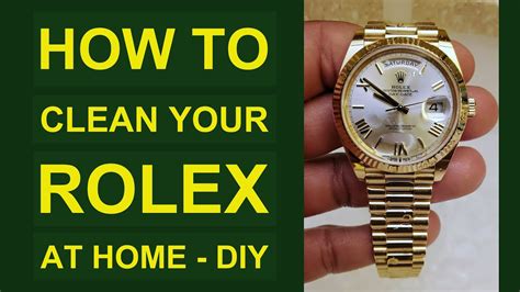 what is the best way to clean a rolex watch|should i polish my Rolex.